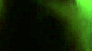 Tatted emo chick deepthroats with glowsticks and creampie 😈