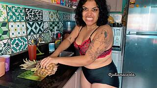 juliana coxta bent over in motel