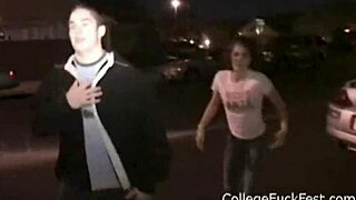coed lesbians were licking pussy at the frat party on their college campus
