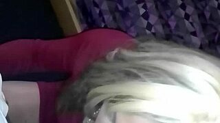 Transsexual prostitute engages in detailed sex scene