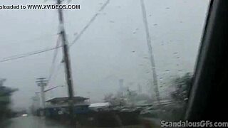 Teen Hottie Masturbates in Car with Toys and Rips Clothes