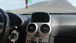 Girlfriend Sucks Cock In Car And Swallows