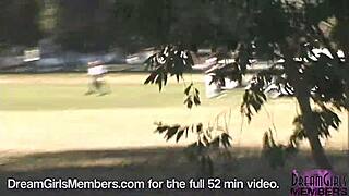 I watch these two latina dream girls flashing nude boobs in florida outdoor parade