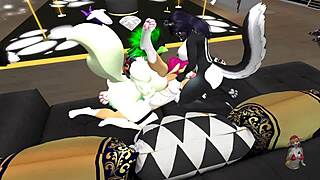 second orgy at secondlife vd club with daydreamer0581 foxo asha, wow! 🥳