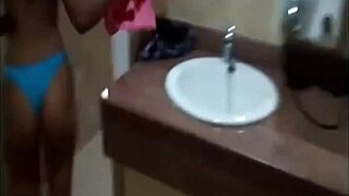 I put it in a beautiful girl in a public bathroom all th while I was sucking my dick and moving my hands
