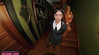 Harley Haze in VR as Wednesday Addams