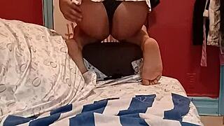 How delicious is that lubricated anal?