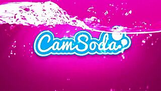 big tit MILF Cherie Deville strips down, gets naked on cam and nails huge cumshot