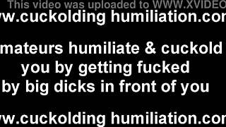 In this bdsm session, the dominant woman says the size isn't sufficient.