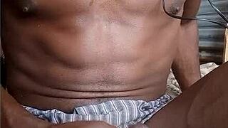 Stroking My Sweaty Bbc In Boxers.