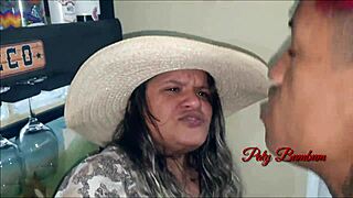 my wife paty deals with a serious bum issue using toys