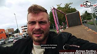 Plump German MILF with Natural Tits and Brown Hair Feels Intense Pleasure in POV Fuck Date