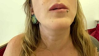 tall femdom swallows huge gummy bears