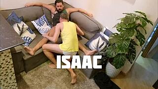 watch the doorman getting fucked by three guys in the building