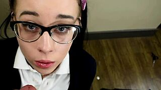 18-year-old girl struggles with a dirty old man in this porn video