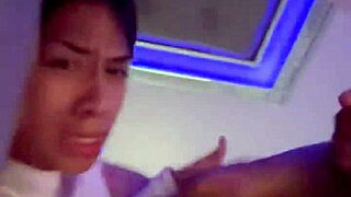 Mexican girlfriend's homemade video with friend