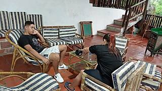 Will my brother-in-law wake up while i suck his big cock?