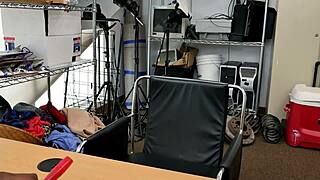 the office interview with a teen pornstar turns into steamy sex behind closed doors