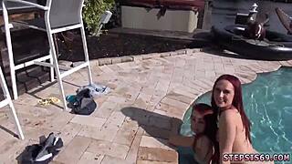 bella and macy explore amateur anal threesome with college couples 😏