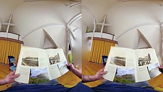 fucking a blonde with huge boobs in czech vr 328