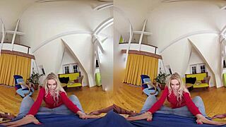 fucking a blonde with huge boobs in czech vr 328