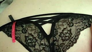 submissive wife cries while getting ass slapped hard