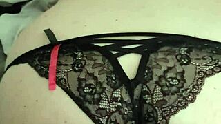 submissive wife cries while getting ass slapped hard