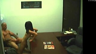 Secretary Fucks And Licks Pussy Hard