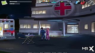 Experienced nurse seduces patient intensely