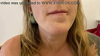 tall femdom swallows huge gummy bears