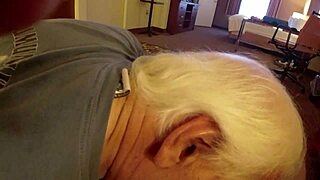 old amputee grandpa shares stories with verbal daddy