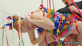 Nasty cutie explores anal asylum with ass licking and blowjobs 😈