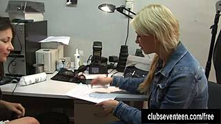 Blonde Teen Lidsey Posing Seductively For You