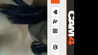 natasha chats casually on webcam