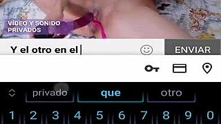 Watch me masturbate on web chat, part 1.