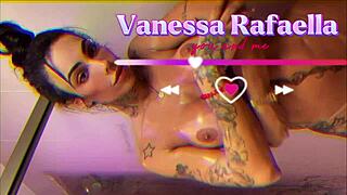 i'm vanessa rafaella, shemale, cumming hard in the shower, feels so goodd!