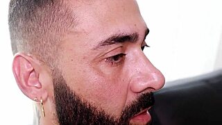 hey, this gay couple is debuting with big cocks in porn, so hot