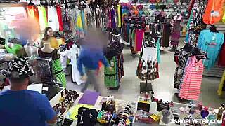 the high roller shoplyfter sucks the lp officer's big cock deep throat