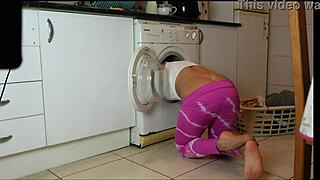 stuck in washing machine