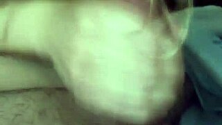 Amateur Wife Strokes and Sucks for Cumshot