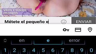 Watch me masturbate on web chat, part 1.