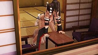 chunli and nyotengu bond closely