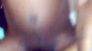 The muscular guy relentlessly pounds the pretty brown pussy until a massive cumshot.