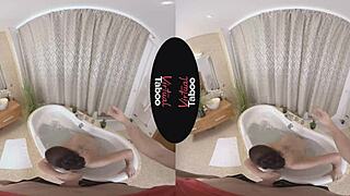 VR porn anal fuck and ass licking
