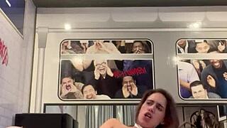 French pornstar Joy Karen enjoys a big dick while her cuckold husband watches and joins.