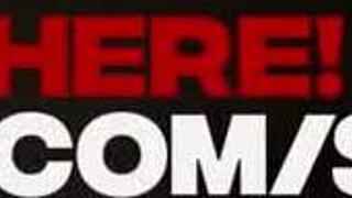 Cute pigtailed girl gets punished in garage