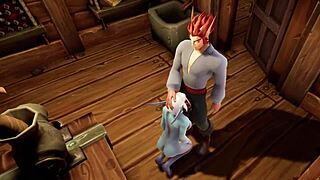 Elf Blindfolds Night Elf For Intense Kitchen Fucking In Warcraft Parody