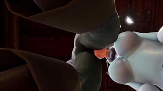 Elf Blindfolds Night Elf For Intense Kitchen Fucking In Warcraft Parody