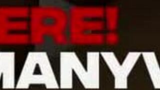 Cute pigtailed girl gets punished in garage