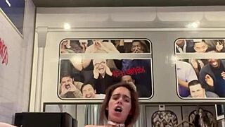 French pornstar Joy Karen enjoys a big dick while her cuckold husband watches and joins.